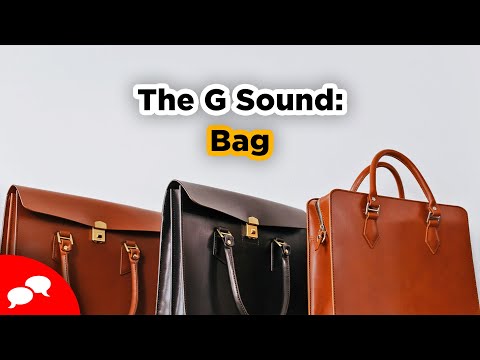 English Pronunciation |  The G Sound: Bag