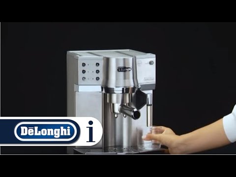 How to use the De'Longhi EC 860 Coffee Machine for the first time