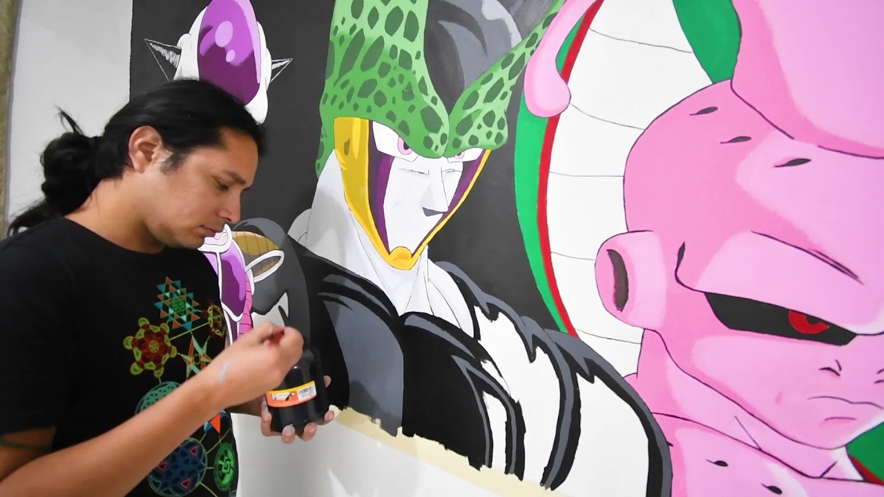 Mural Dragon Ball Z 2021
