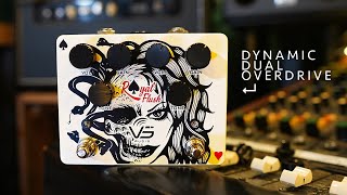 Video thumbnail for Super Dynamic Dual Overdrive - VS Audio Royal Flush by TheSuperFunAwesomeHappyTimePedalShow