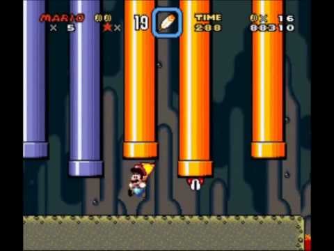 Let's Co-op Play Super Mario World Part 5- Lemmy's Castle of Death