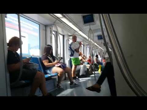 inside Train Roma-Lido