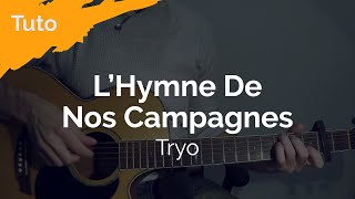 Tryo ( L'Hymne De Nos Campagnes ) - Tuto Guitare Facile