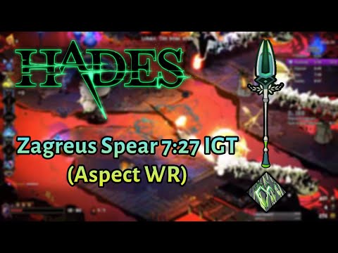 Zagreus Spear 7:29 IGT - Hades Speedrun