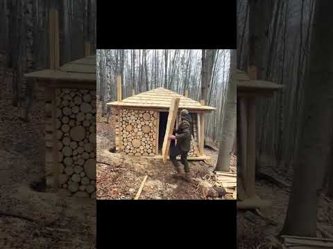 Building a log cabin in the middle ###