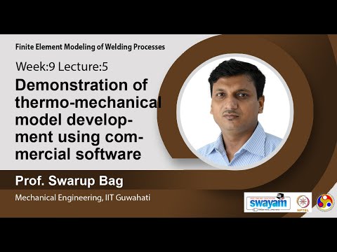 Finite element modeling of welding processes Intro Video