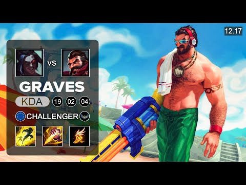 Graves vs Kayn Jungle - EUW Challenger - Patch 12.17 Season 12