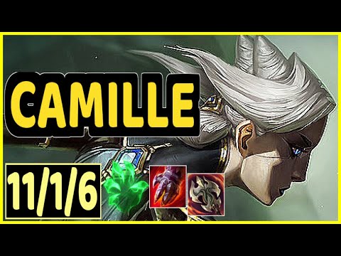 CAMILLE VS VOLIBEAR - 11/1/6 KDA TOP GAMEPLAY EMERALD IV