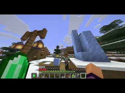 HO TROVATO UN VILLAGGIO!!!-MINECRAFT ITA