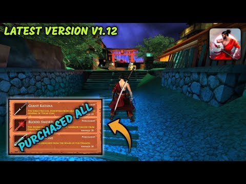 ⚡NEW⚡ TAKASHI NINJA WARRIOR v1.12 Mod Apk Purchased All | Swords | Costumes | Gold |
