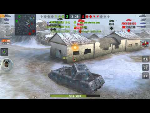 Wot blitz - maus mastery gameplay 7930 damage blocked
