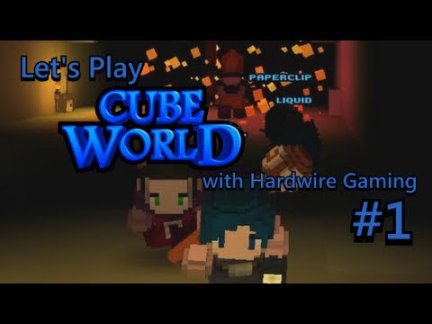 LANROK PYRAMID QUEST | Let's Play Cube World with Hardwire Gaming (Part 1)