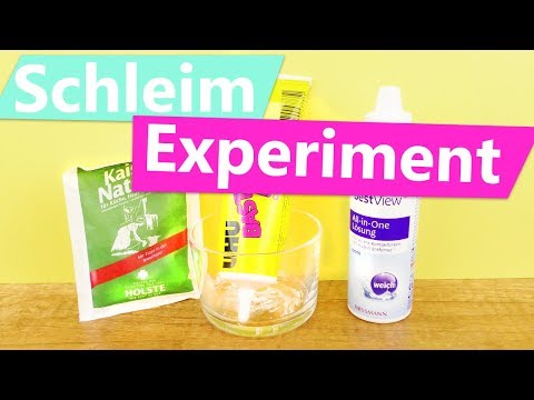 DIY Schleim EXPERIMENT | Super einfachen Schleim selber machen?! | Nur drei Zutaten | DIY Kids