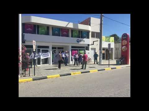 JORGE RODRÍGUEZ, SECRETARIO GENERAL  LA BANCARIA EN RÍO NEGRO CIERRE DE SUCURSALES DEL BPN EN RÍO