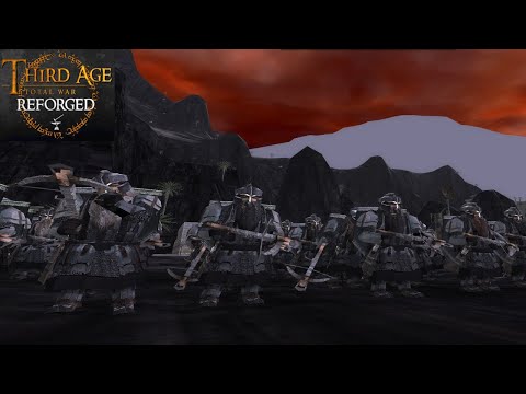 ASSAULT ON THE CITY OF ASH (Siege Battle) - Third Age: Total War (Reforged)