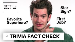 Andrew Garfield Fact Checks His Google Search Results | tick, tick... BOOM! | Netflix