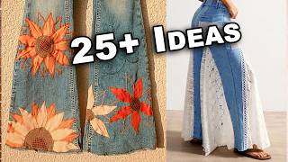 Old Jeans Into Stunning Pieces? Here's 25+ Creative Ways