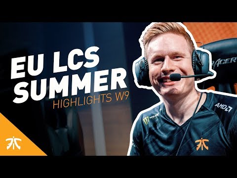 Fnatic Highlights | EU LCS Summer - Week 9