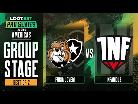 Fúria Jovem vs Infamous Game 1 - Pro Series 7 AM: Group Stage w/ rkryptic & neph