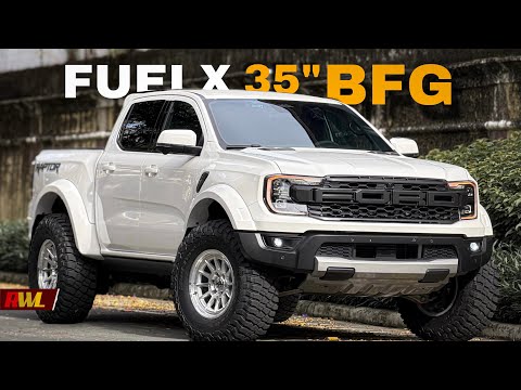 Fuel Spur Wheels and BFG KM3 35” Upgrade on the Ranger Raptor