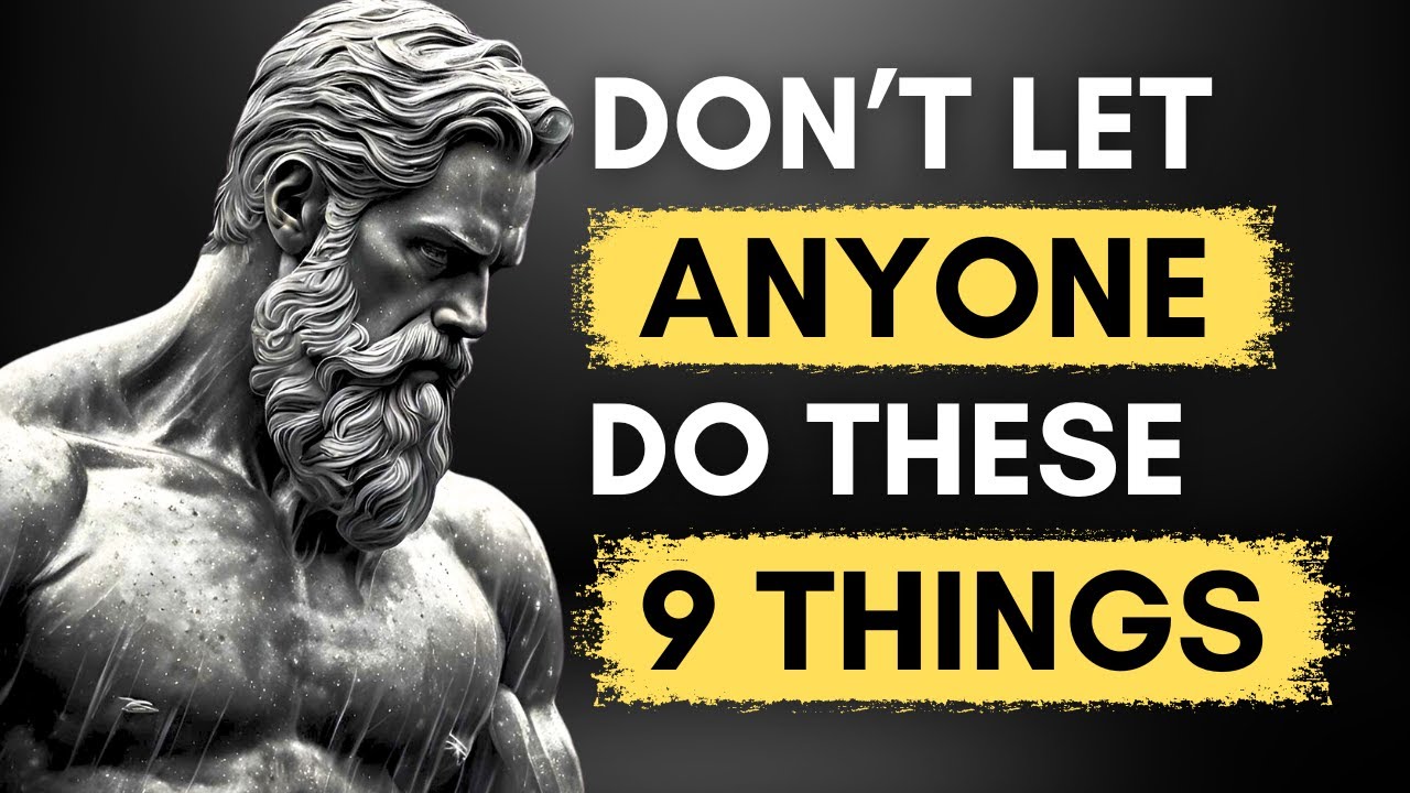 9 Behaviors You Should Never Tolerate from Anyone | STOICISM