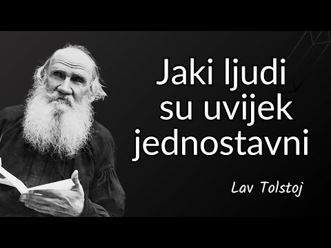 Tajne Osobine Velikih Ljudi | Lav Tolstoj Životne Lekcije