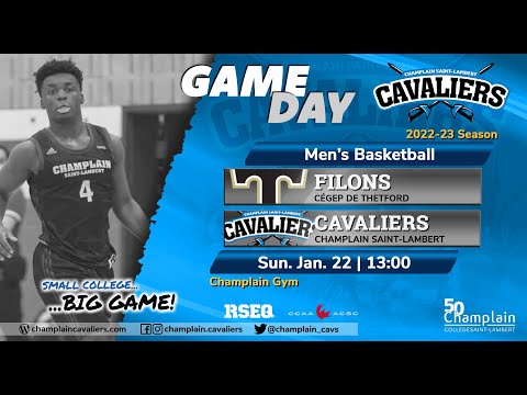 RSEQ D1 Basketball Masculin 🏀 Thetford @ Ch.-St-Lambert [2023-01-22]