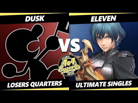 4o4 Smash Night 68 Losers Quarters - Dusk (Game & Watch) Vs. Eleven (Shulk) SSBU Ultimate Tournament
