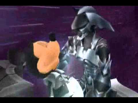 Birth by Sleep, English cutscene 248 - Mickey, Wandering the Corridors of Strange Air