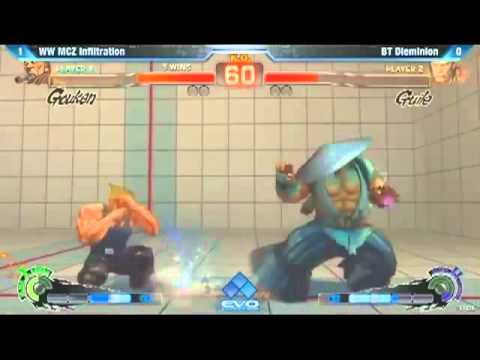 EVO 2012 SSF4 AE 2012 Infiltration vs Dieminion