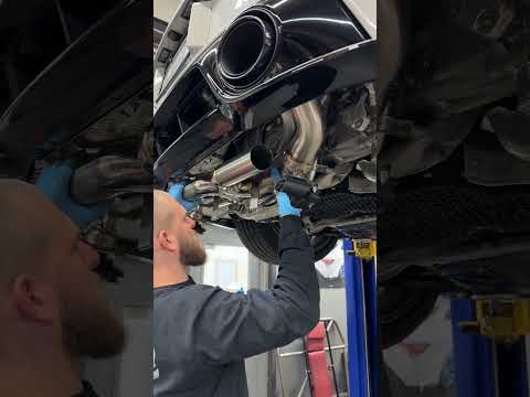 992 Turbo S exhaust Install & Sounds 🔥 #shorts #porsche #911turbos