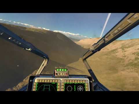 4000 mile an hour Canyon Combat Chase - Infinity Battlescape