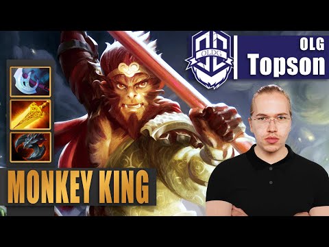 Monkey King Mid | OLG.Topson | THE LEGENDARY 2X TI WINNER MK PLAYSTYLE | 7.33c Gameplay Highlights