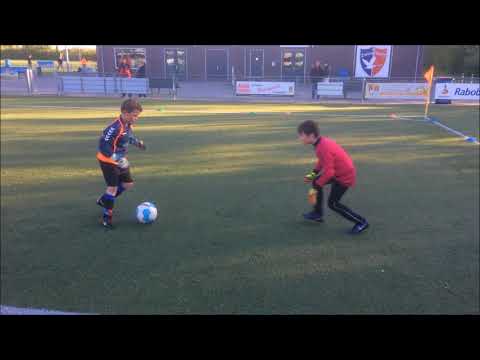 Keeperstraining bij vv Zwanenburg