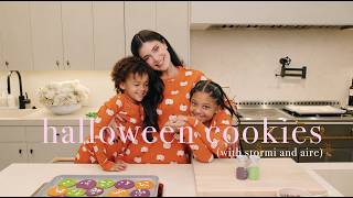 Halloween Cookies with Stormi and Aire