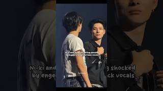 Download lagu Ni-Ki & Jungwon were really shocked by engene's back vocals for shout-out today in Busan mp3