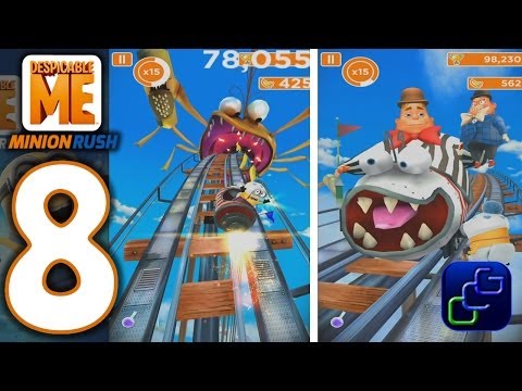 Despicable Me: Minion Rush Android Walkthrough - Part 8 - Super Silly Fun Land, Villaintriloquist