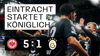 Eintracht Frankfurt 5 - 1 Galatasaray SK highlights