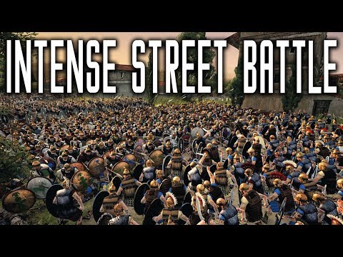 Intense Close Quarters Combat: Land & Sea Siege Battle - Total War: ROME 2