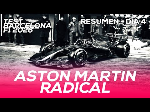 Así es el Aston Martin AMR26 radical - Resumen día 4 Test Barcelona F1 2026 | SoyMotor.com