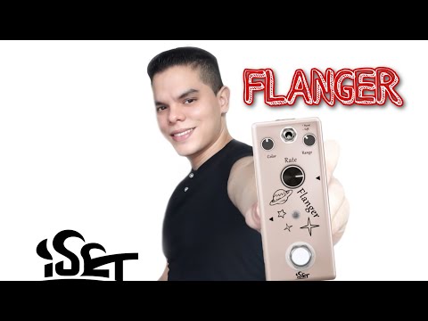 iSET Analog Flanger Pedal for Electric Guitar Bass True Bypass image 7