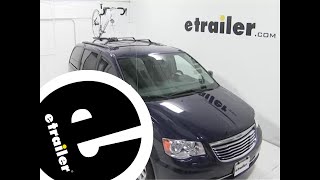 etrailer | Swagman Fork Down Roof Bike Rack Review - 2014 Chrysler Town and Country