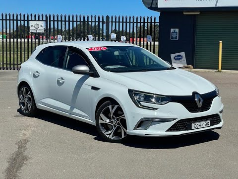 2016 Renault Megane GT Sport 1.6L Turbo Automatic Hatch for sale at Newcastle Vehicle Exchange