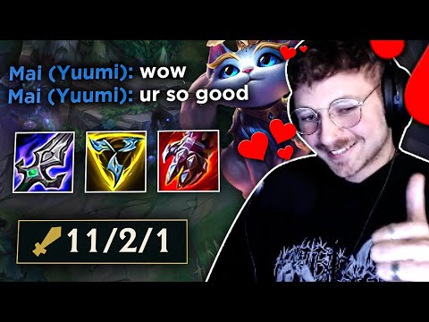 impressing a girl with my Irelia skills