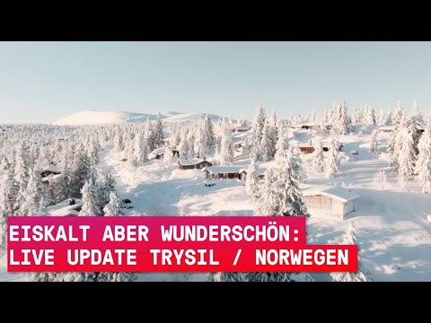 Live update: Eiskalt aber wunderschön- Trysil in Norwegen