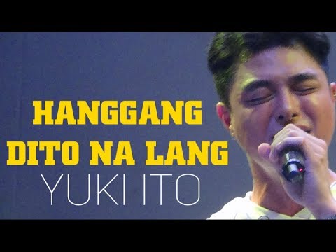 YUKI ITO - Hanggang Dito Na Lang (The MusicHall Metrowalk | August 24, 2019) #HD720p