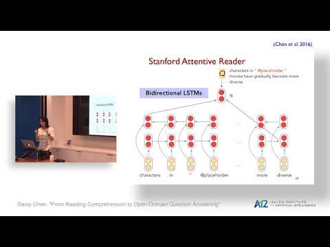 Danqi Chen: From Reading Comprehension to Open-Domain Question Answering