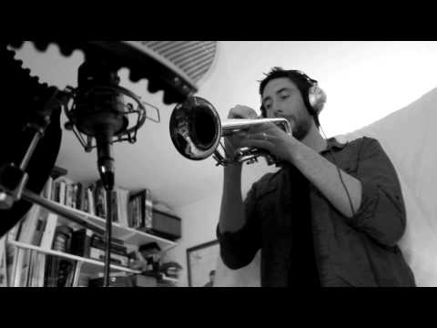 Chris Singleton - album 3 recording session: Andre Canniere records trumpet parts