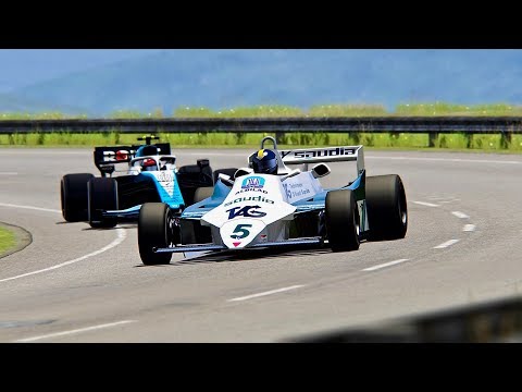 Williams F1 2019 vs Williams F1 1982 - Highlands