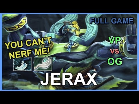 Jerax Earth Spirit | OG vs VP @ Kiev Major - 7.05 Full Game